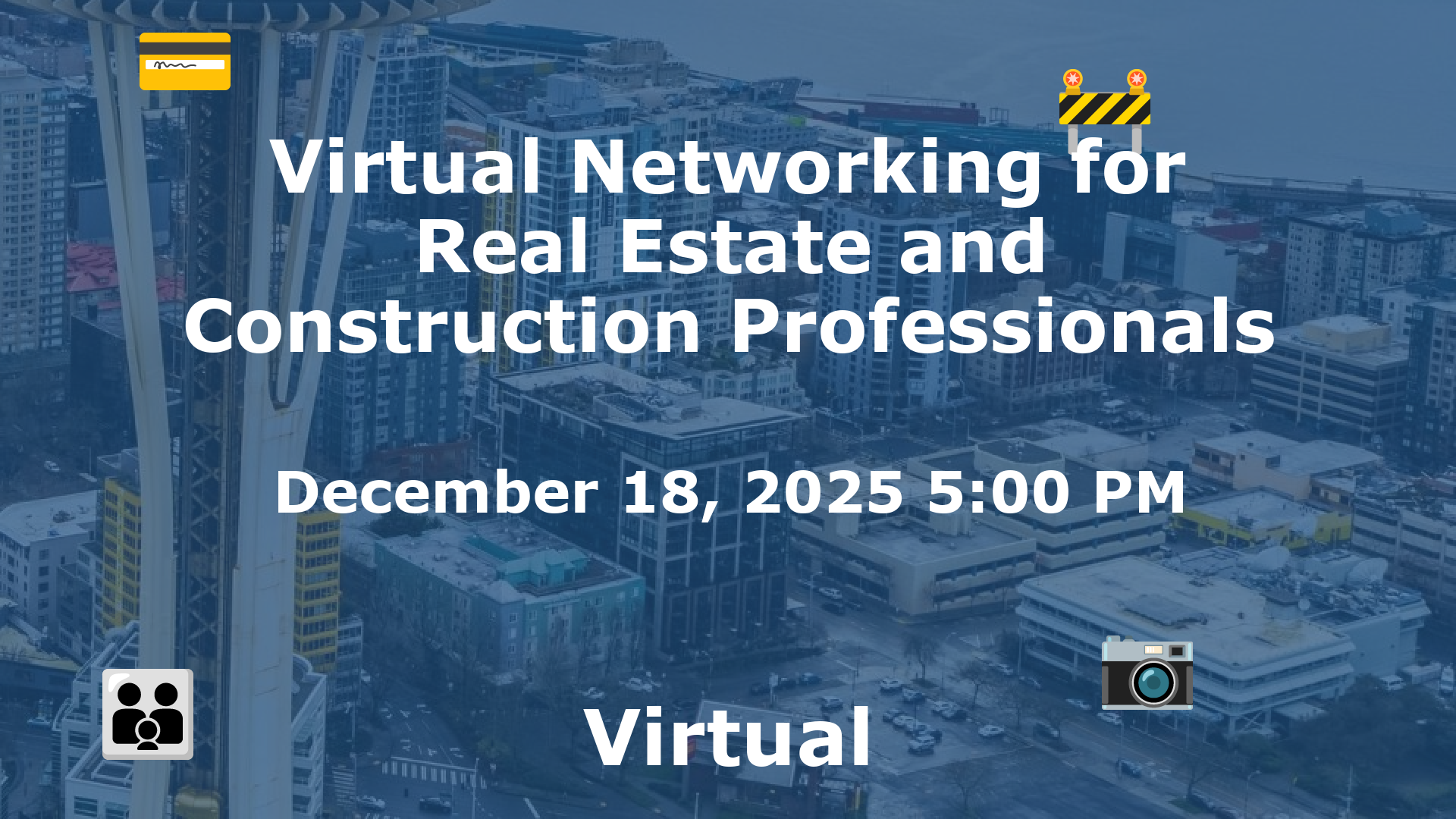 Virtual Networking for Real Estate and Construction Professionals event image